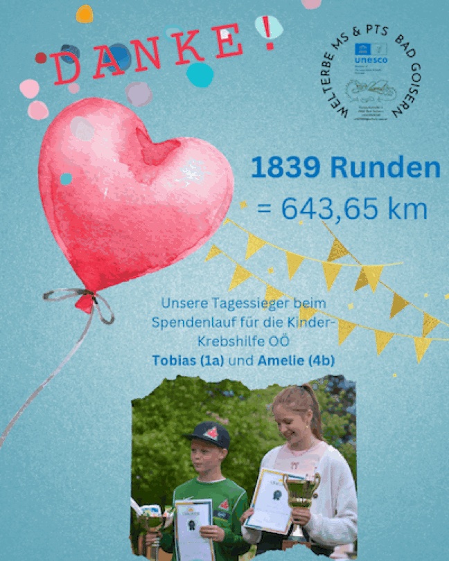 Danke Spendenlauf 2026