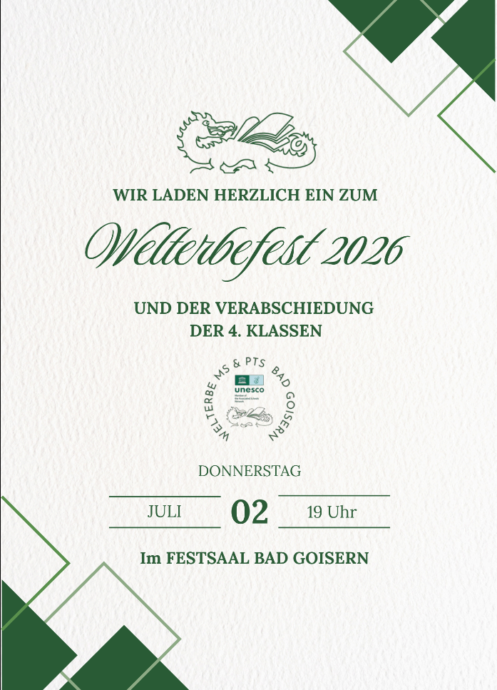 Einladung 2026 Welterbefest