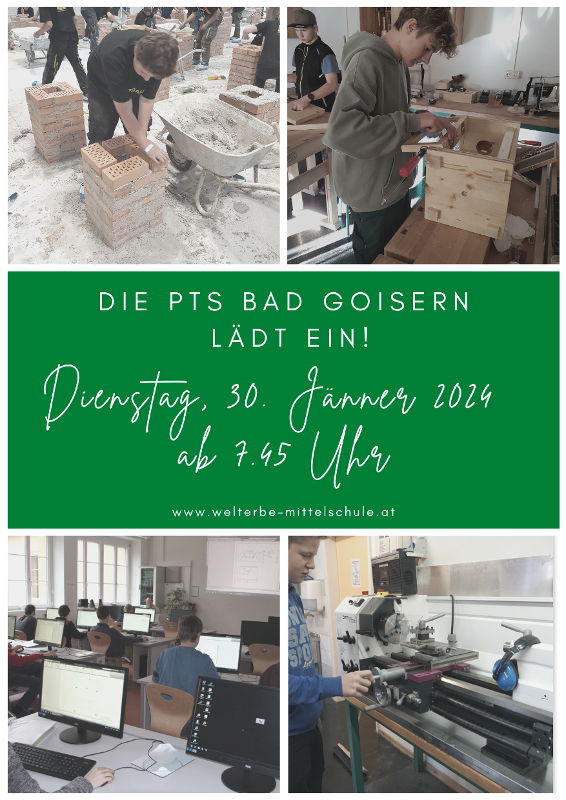 PTS Einladung Gosau Bad Ischl